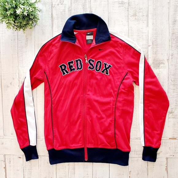 Nike MLB Boston Red Socks Full Zip Jacket - Picture 1 of 8